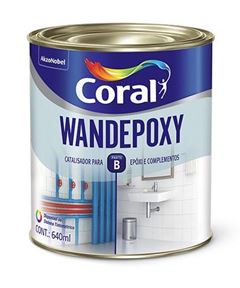 CATALISADOR PARA ESMALTE WANDEPOXY 640ML CORAL