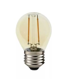 LAMPADA RETRO LED BOLINHA 2W 2200K E27 AVANT