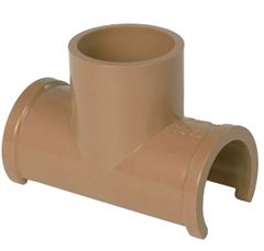 TAPA FURO TE SOLDAVEL 20MM MARROM ESTRELA