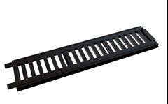 GRELHA LINEAR 15X50CM PRETA ESTRELA