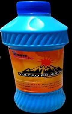 DESENTUPIDOR LIQUIDO 900G VULCAO PODEROSO