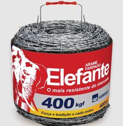 ARAME FARPADO ELEFANTE 400M FIO 2,2 GERDAU