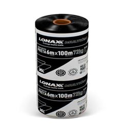 LONA PRETA 6X100M 90KG 150MC LONAX