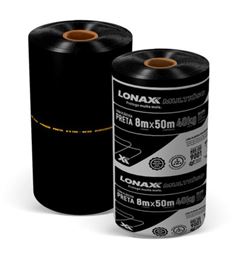 LONA PRETA 8X50M 40KG 100MC LONAX