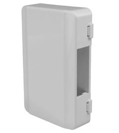 QUADRO DISTRIBUIÇÃO SOBREPOR SEM BARRAMENTO 1 DISJUNTOR BRANCO ILUMI