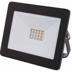 REFLETOR LED PRETO 10W 6500K ECONOMAX KIAN