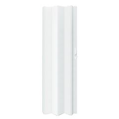 PORTA SANFONADA 90CM BRANCA C/ KIT FORTLEV