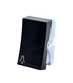MÓDULO PULSADOR CAMPAINHA 10A 250V PRETO LEV/SLIM ILUMI