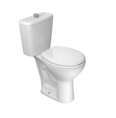 CONJUNTO DECA CAIXA ACOPLADO DUO 3/6L IZY CONFORTO BRANCO DECA