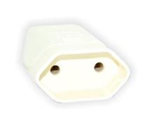 PINO FEMEA 2P 10A 250V BRANCO MEC-TRONIC