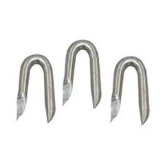 GRAMPOS PARA CERCA GALVANIZADO 9X7/8” BELGO