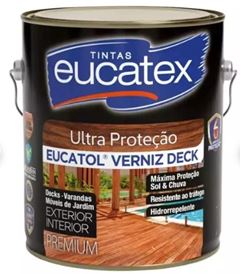 VERNIZ DECK EUCATOL SEMI BRILHO 3,6L EUCATEX