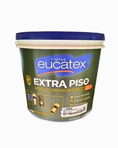 EUCATEX EXTRA PISO 15L VERMELHO SEGURANCA