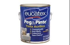EUCATEX PEG & PINTE ACRILICA 3.6L VERDE OLIVA
