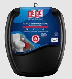 ASSENTO SANITARIO ENVOLVENTE THEMA PRETO HERC