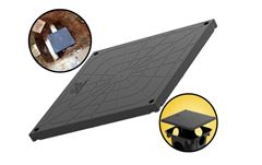 TAMPA PARA CAIXA DE GORDURA 40X40X2,5CM HERC