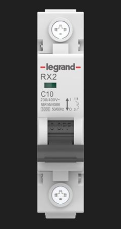 DISJUNTOR UNIPOLAR C 10A 3KA DIN LEGRAND