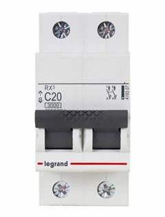 DISJUNTOR UNIPOLAR 20A 3KA CURVA C LEGRAND