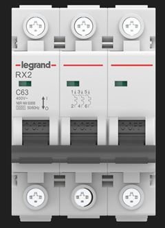 DISJUNTOR TRIPOLAR 63A 3KA CURVA C LEGRAND