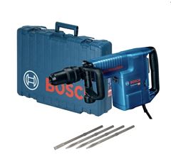 MARTELETE DEMOLIDOR GSH 11 E 220V 1500W EM MALETA BOSCH