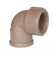 JOELHO 90 SOLDÁVEL COM ROSCA 20MMX1/2” TUBOZAN