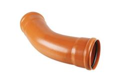 CURVA 45° COLETOR LISO LONGA 100MM AMANCO