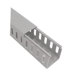 CANALETA 20X20MM 2M SEMI ABERTA CZINZA ILUMI