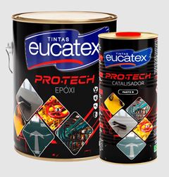 ESMALTE EPÓXI 2,7L+CATALISADOR 900ML VERDE SEGURANÇA PRO-TECH EUCATEX