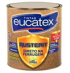 ESMALTE RUSTERIT DIRETO NA FERRUGEM 900ML BRANCO EUCATEX