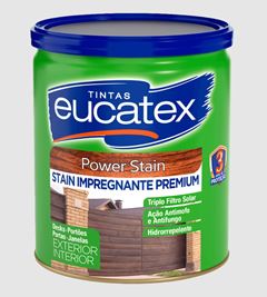 VERNIZ STAIN POWER 900ML INCOLOR EUCATEX