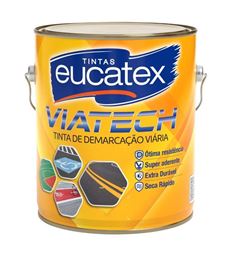 EUCATEX VIA TECH 18L AMARELO DEMARCAÇÃO VIARIA