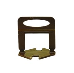 CLIPS NIVELA PISO 1,5MM MARROM COM 100 NOVAFORMA