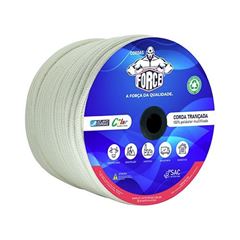 CORDA CARRETEL 100% POLIPROPILENO (PP) - 04MM BRANCA COM 220M