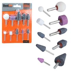 KIT PONTA MONTADA 6MM COM 10 PEÇAS BESTFER