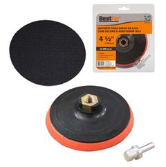 SUPORTE PARA DISCO COM VELCRO 115MM 4.1/2” BESTFER