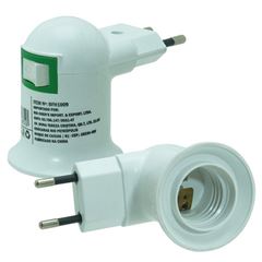 SOQUETE E27 COM ADAPTADOR PARA TOMADA BESTFER
