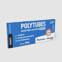 MASSA CALAFETAR 200G CINZA POLYTUBES PULVITEC