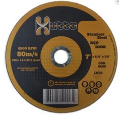 DISCO CORTE PARA INOX 7” HUTTO