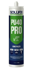 ADESIVO SELANTE HIBRIDO 350G PU 40 CINZA PRO SOLUFIX