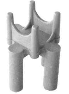 DISTANCIADOR PLASTICO CADEIRA EPE-25 25MM COM 1000 PEÇAS PLASTECH