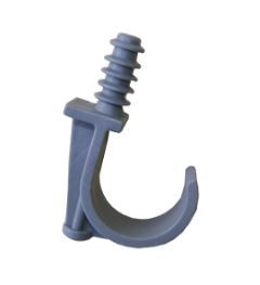 ABRACADEIRA FIXA FACIL COM 100 PEÇAS 20MM PLASTECH
