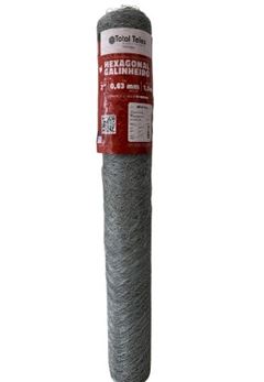 TELA HEXAGONAL GALINHEIRO 2” FIO23 1,50MX50M TOTAL TELAS