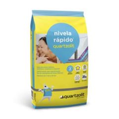 ARGAMASSA NIVELA RAPIDO CINZA 20KG QUARTZOLIT