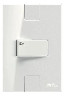 MEC-TRONIC PULSADOR CAMPAINHA 10A BRANCO