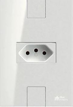 MEC-TRONIC TOMADA 2P+T 20A HORIZONTAL BRANCO