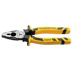 ALICATE UNIVERSAL 8” PRETO/AMARELO TRAMONTINA