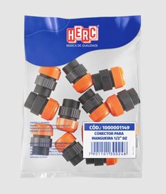 CONEXÃO PARA MANGUEIRA 1/2” COM 12 HERC