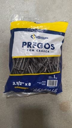 PREGO 3.1/2”X8 C/1KG GPS
