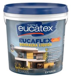 TINTA EMBORRACHADA LIQUIDA BRANCA 4KG