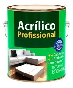 EUCATEX ACRILICO PROFISSIONAL FOSCO 3,6L AZUL NAVEGANTE